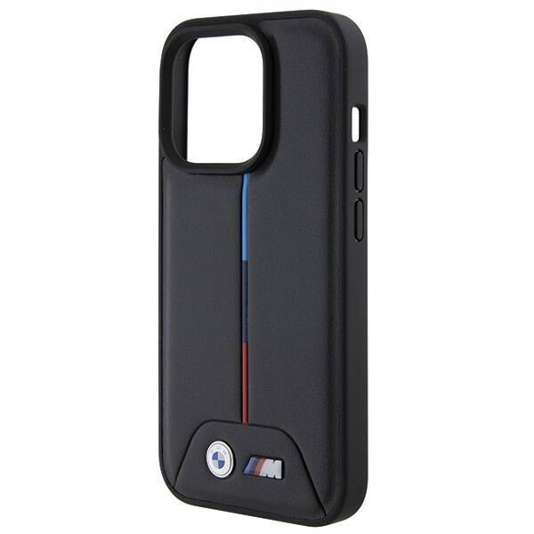 BMW BMHCP15X22PVTK iPhone 15 Pro Max 6.7" czarny/black hardcase Quilted Tricolor