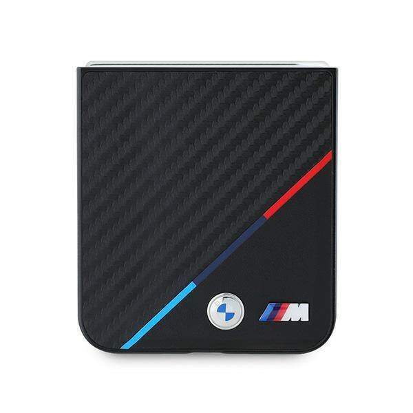 BMW BMHCZF623PUDTK Z Flip6 F741 czarny/black hardcase Carbon Tricolor