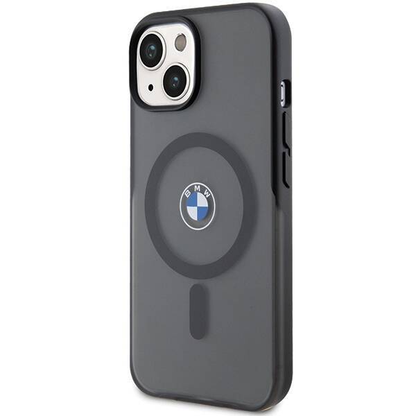 BMW BMHMP15MDSLK IPHONE 15 PLUS / 14 PLUS 6.7 "BLACK / BLACK HARDCASE IML SIGNATURE MAGSAFE