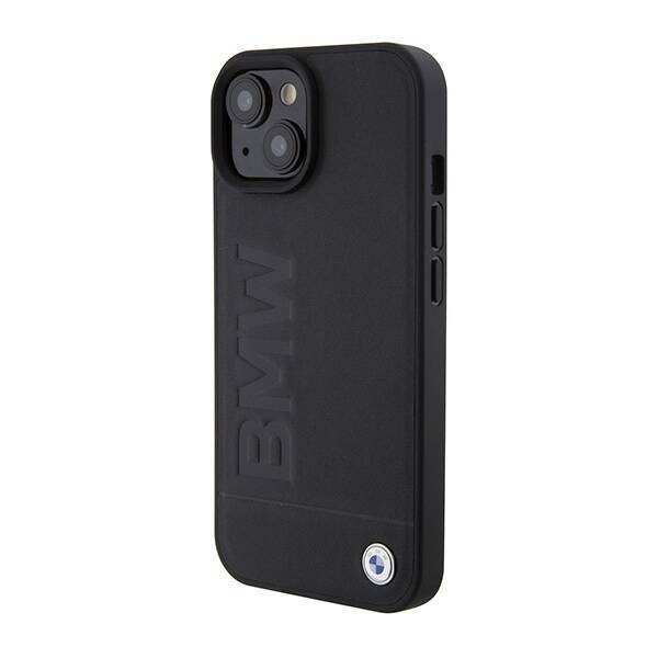 BMW BMHMP15SSLLBK IPHONE 15/14/13 6.1 "CZARNY / BLACK MAGSAFE HARDCASE SIGNATURE LOGO IMPRINT