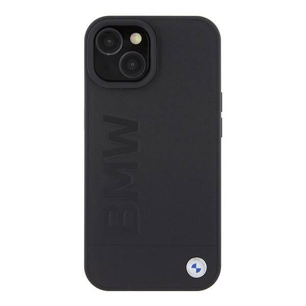 BMW BMHMP15SSLLBK IPHONE 15/14/13 6.1 "CZARNY / BLACK MAGSAFE HARDCASE SIGNATURE LOGO IMPRINT