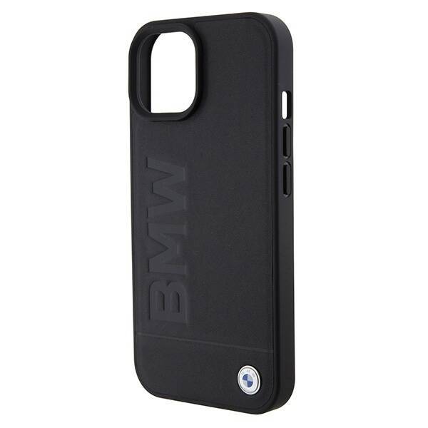 BMW BMHMP15SSLLBK IPHONE 15/14/13 6.1 "CZARNY / BLACK MAGSAFE HARDCASE SIGNATURE LOGO IMPRINT