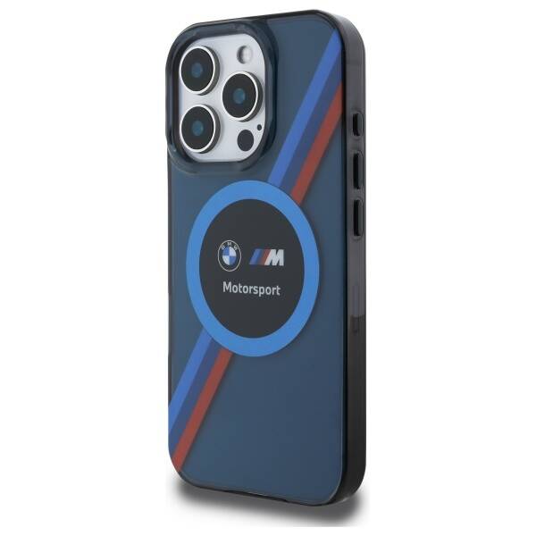 BMW BMHMP16L23HTPUV iPhone 16 Pro 6.3"    granatowy/navy hardcase Motorsport IML Circle MagSafe