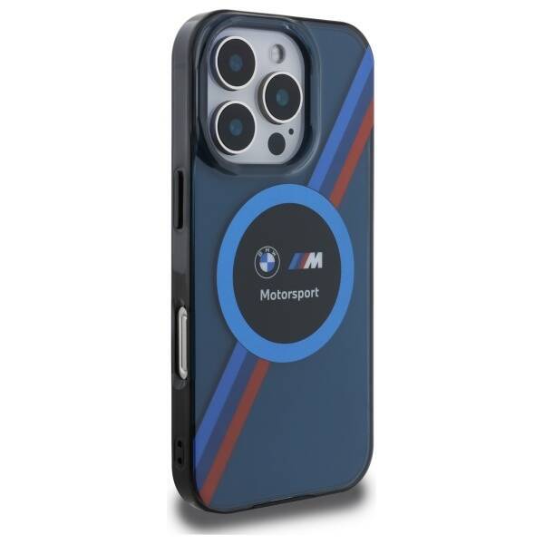 BMW BMHMP16L23HTPUV iPhone 16 Pro 6.3"    granatowy/navy hardcase Motorsport IML Circle MagSafe