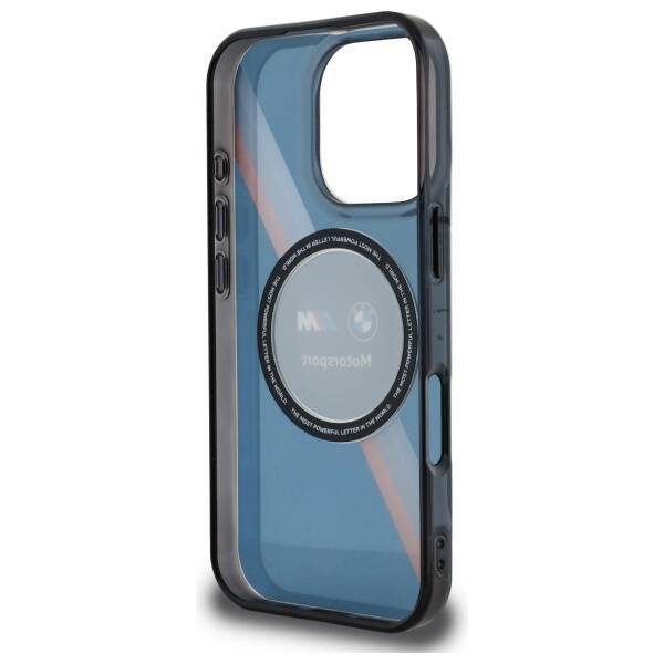 BMW BMHMP16L23HTPUV iPhone 16 Pro 6.3"    granatowy/navy hardcase Motorsport IML Circle MagSafe