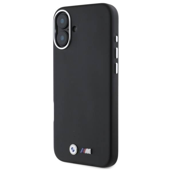 BMW BMHMP16M23PMWK iPhone 16 Plus 6.7"    czarny/black hardcase M Smooth Full Wrapped Metal MagSafe