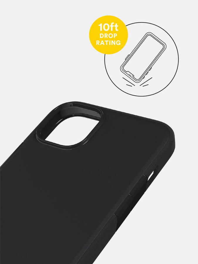 BODYGUARDZ SOLITUDE BLACK CASE FOR THE 2022 IPHONE 14 PLUS