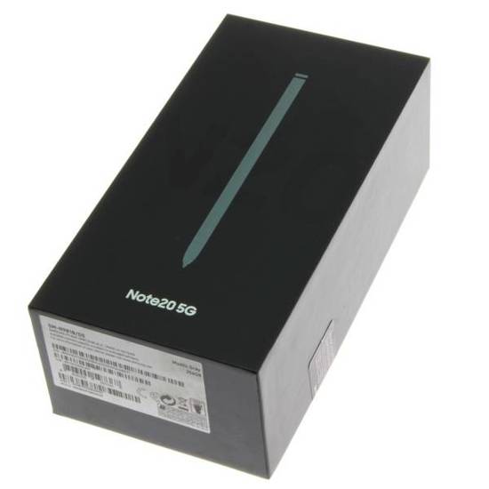 BOX SAMSUNG GALAXY NOTE 20 5G