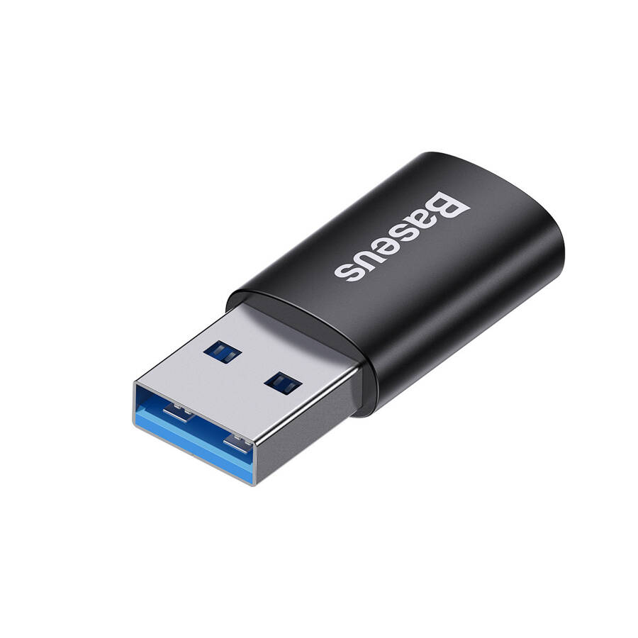 Baseus adapter Ingenuity USB-A 3.1 do USB-C czarny OTG