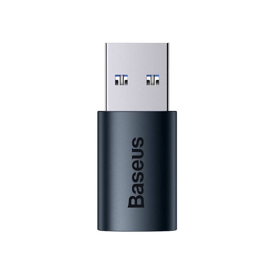 Baseus adapter Ingenuity USB-A 3.1 do USB-C niebieski OTG