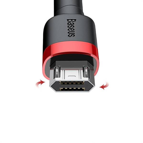 Baseus kabel Cafule USB - micro USB 3,0m 2A szaro-czarny