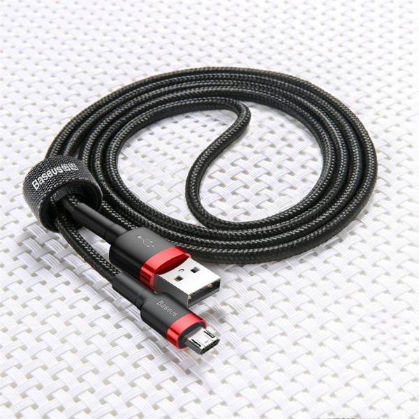 Baseus kabel Cafule USB - micro USB 3,0m 2A szaro-czarny