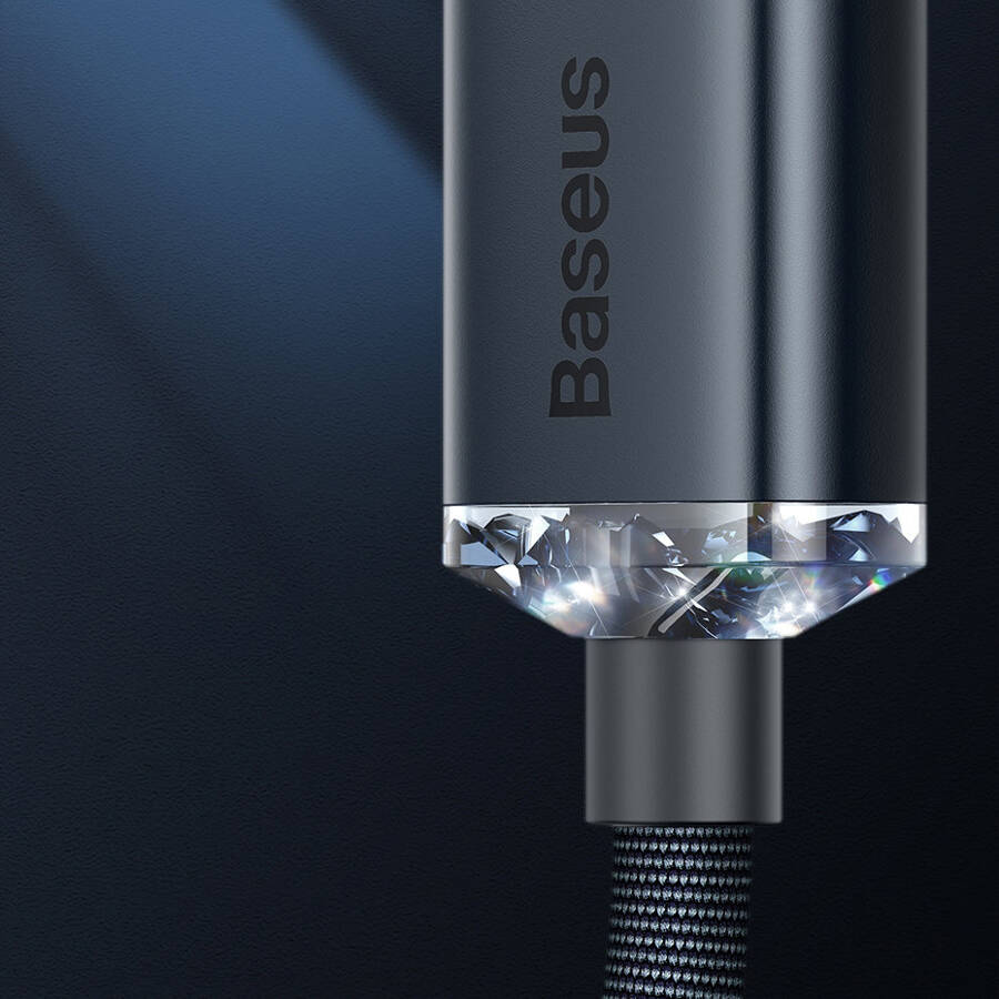 Baseus kabel Crystal Shine USB - Lightning 1,2 m 2,4A niebieski