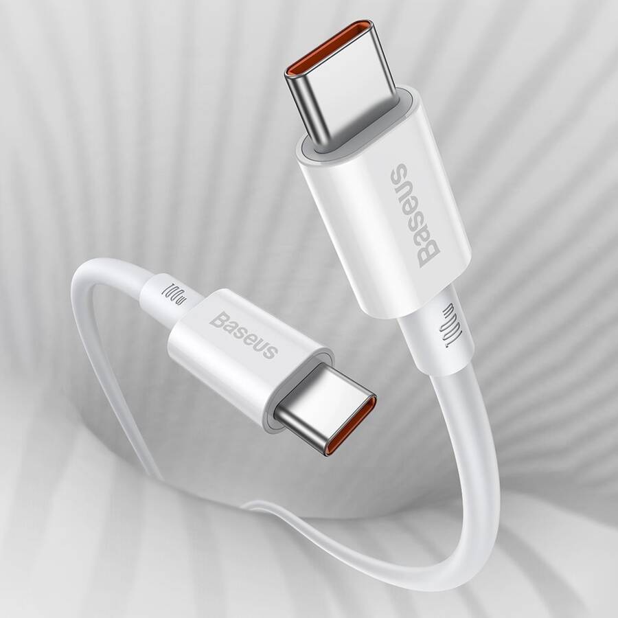 Baseus kabel Superior PD USB-C - USB-C 1,0m czarny 100W