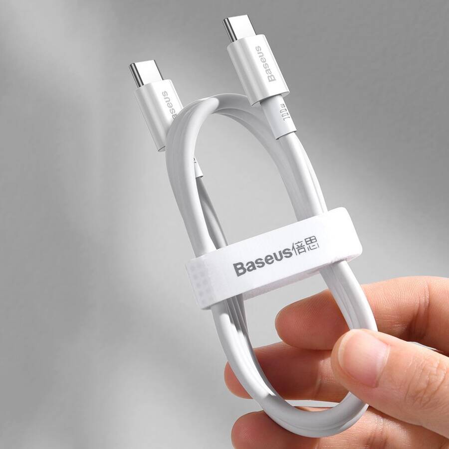 Baseus kabel Superior PD USB-C - USB-C 1,0m czarny 100W