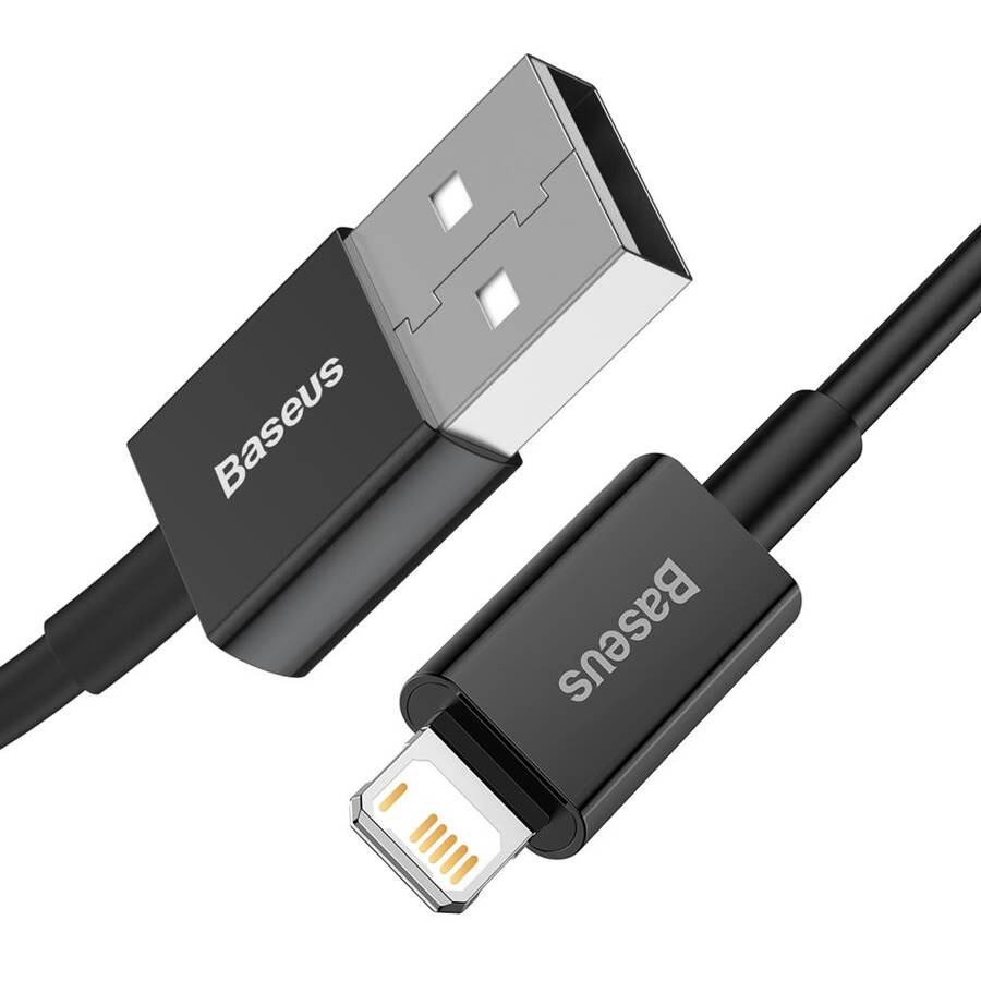 Baseus kabel Superior USB - Lightning 1,0 m 2,4A czarny