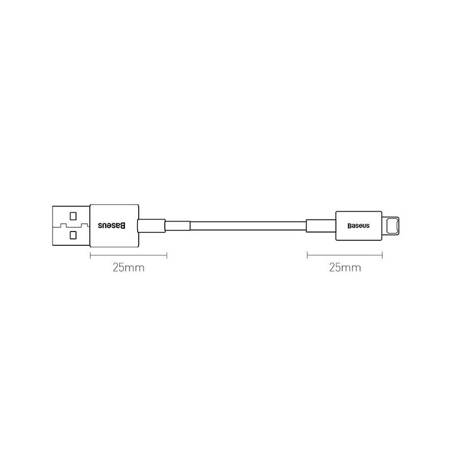 Baseus kabel Superior USB - Lightning 1,0 m 2,4A niebieski