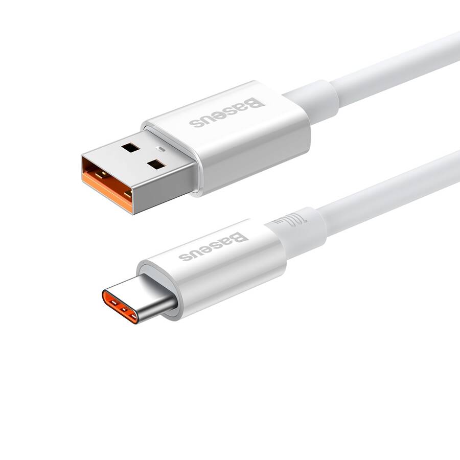 Baseus kabel Superior USB - USB-C 2,0m biały 100W P10320102214-03