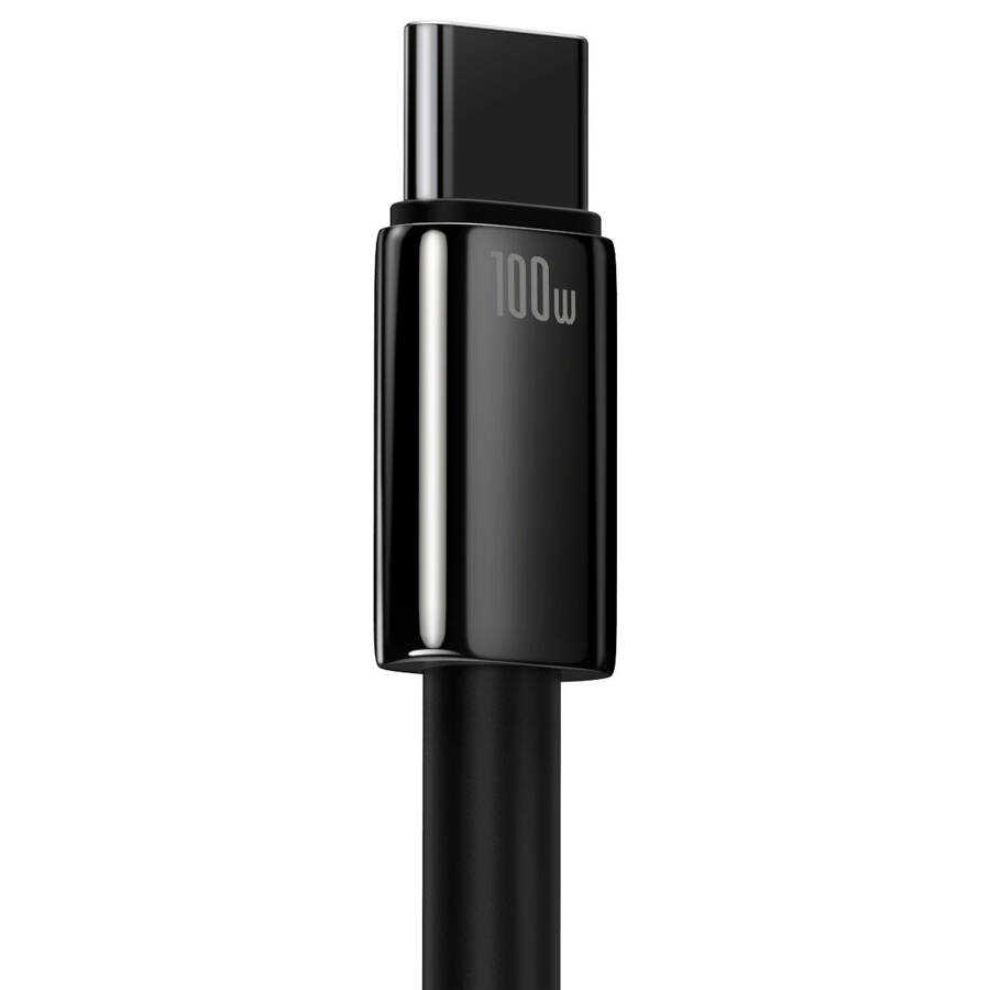 Baseus kabel Tungsten USB - USB-C 1,0m czarny 100W