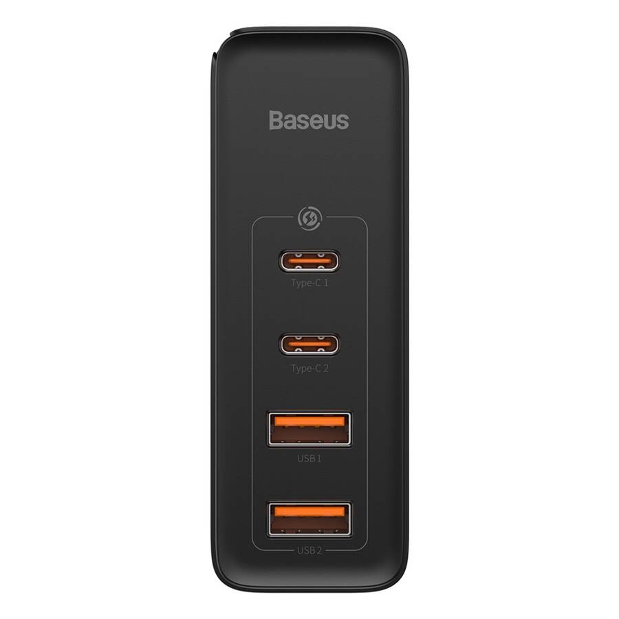 Baseus ładowarka sieciowa GaN2 Pro PD 100W 2x USB-C 2x USB czarna