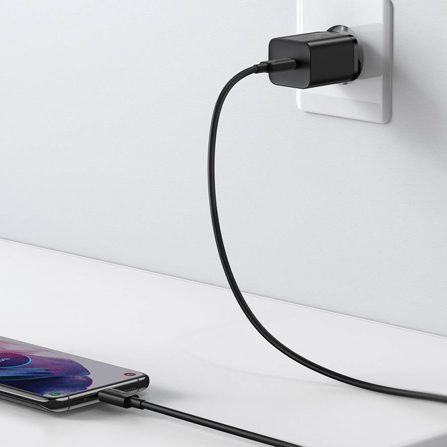 Baseus ładowarka sieciowa Super Si PD 25W 1x USB-C biała