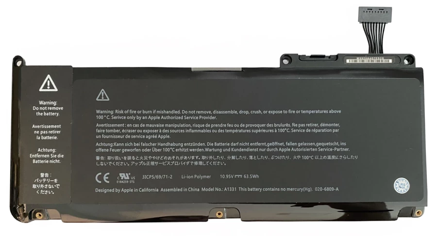 Battery for Macbook A1331 Apple MacBook 13 A1342