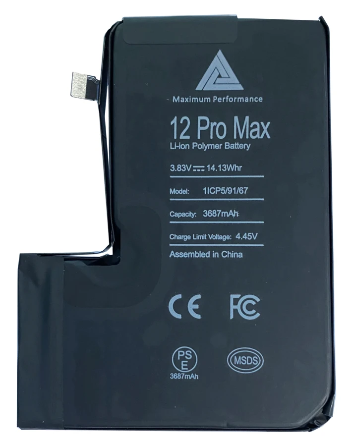 Battery for iPhone 12 PRO MAX CRACKED