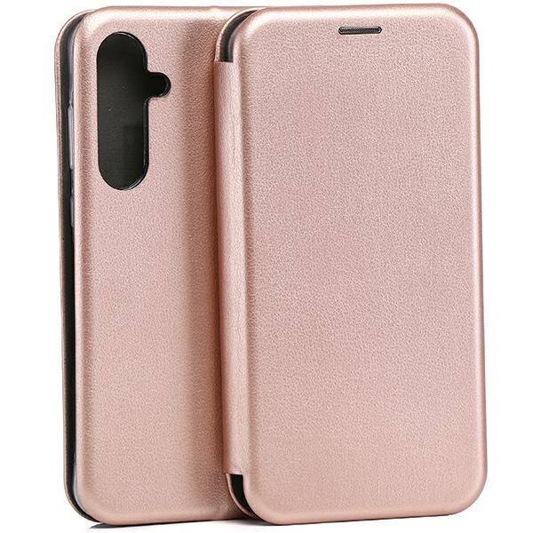 Beline Etui Book Magnetic Samsung A35 A356 różowo-złoty/rose gold