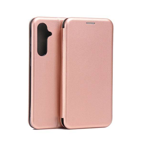 Beline Etui Book Magnetic Samsung S23 FE S711 różowo-złoty/rose gold