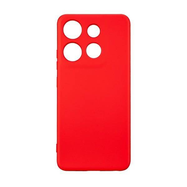 Beline Etui Silicone Infinix Smart 7 czerwony/red