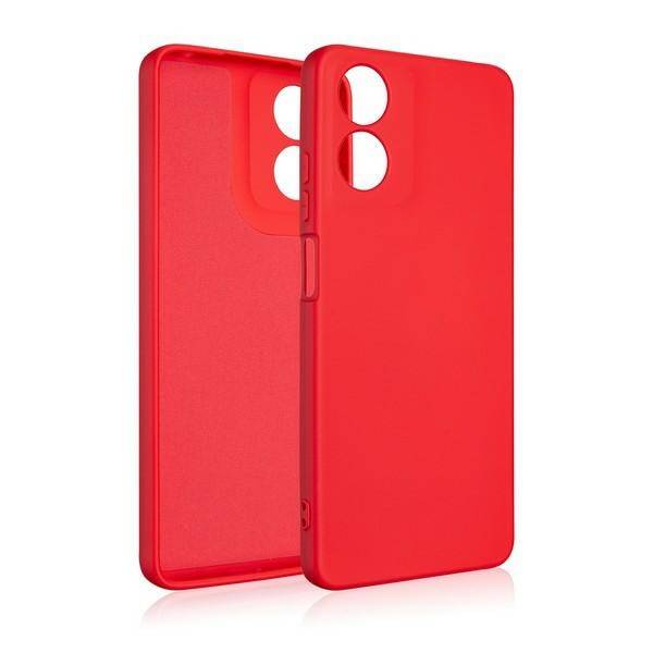 Beline Etui Silicone Motorola Moto G04 G04s/E14 4G czerwony/red