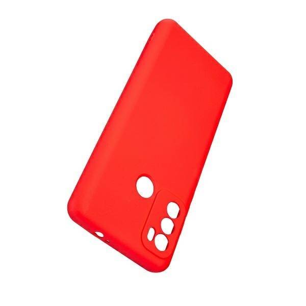 Beline Etui Silicone Motorola Moto G60 czerwone /red