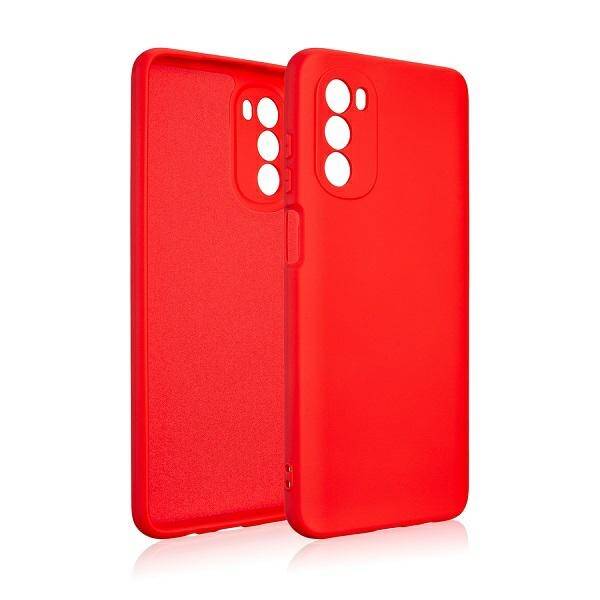 Beline Etui Silicone Motorola Moto G82 5G czerwony /red