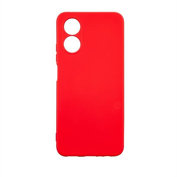 Beline Etui Silicone Oppo A17 czerwony/red