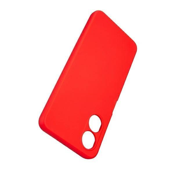 Beline Etui Silicone Oppo A17 czerwony/red