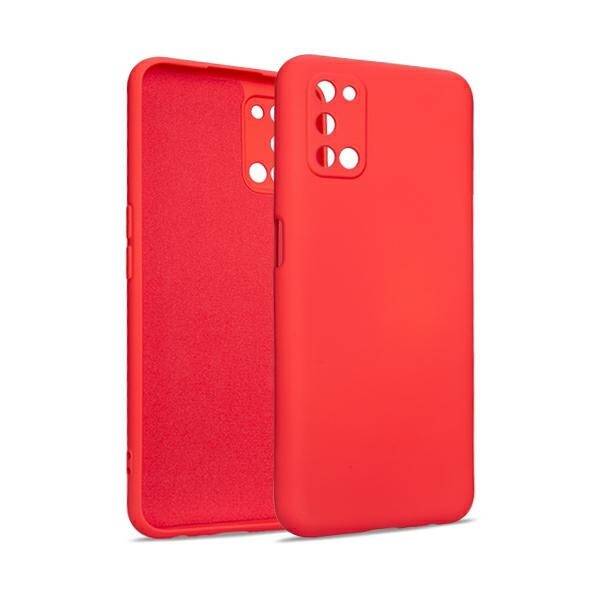 Beline Etui Silicone Oppo A52/A72 czerwony/red