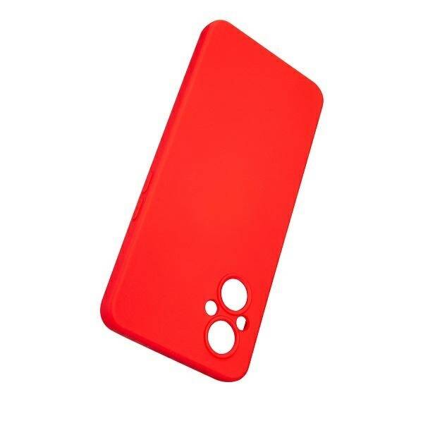 Beline Etui Silicone Oppo Reno 7 Lite czerwony /red