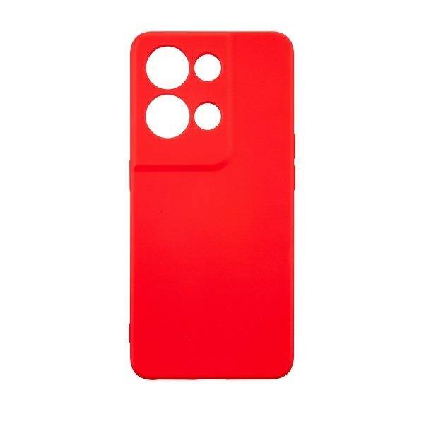 Beline Etui Silicone Oppo Reno 8 Pro czerwony /red