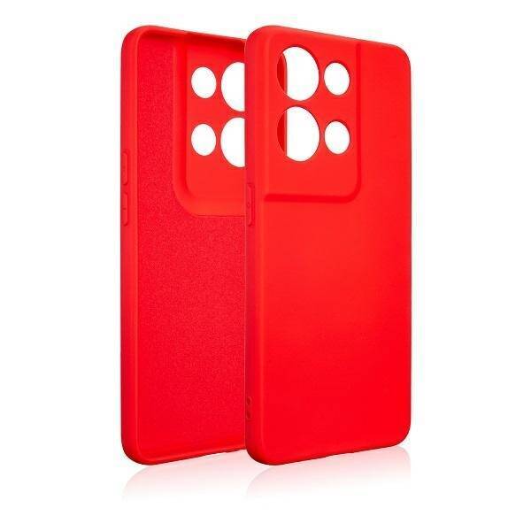 Beline Etui Silicone Oppo Reno 8 Pro czerwony /red