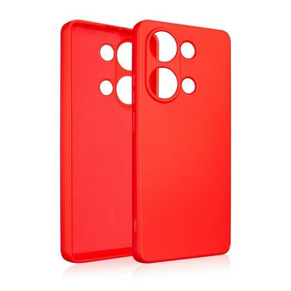 Beline Etui Silicone Poco M6 Pro 4G czerwony/red