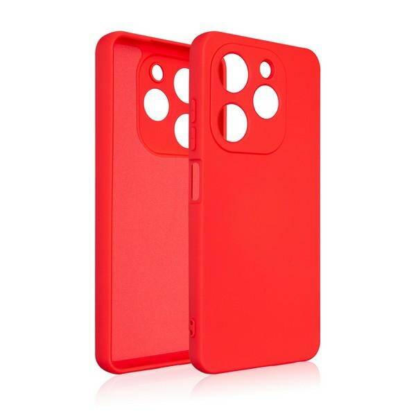 Beline Etui Silicone TECNO Spark Go 2024 czerwony/red