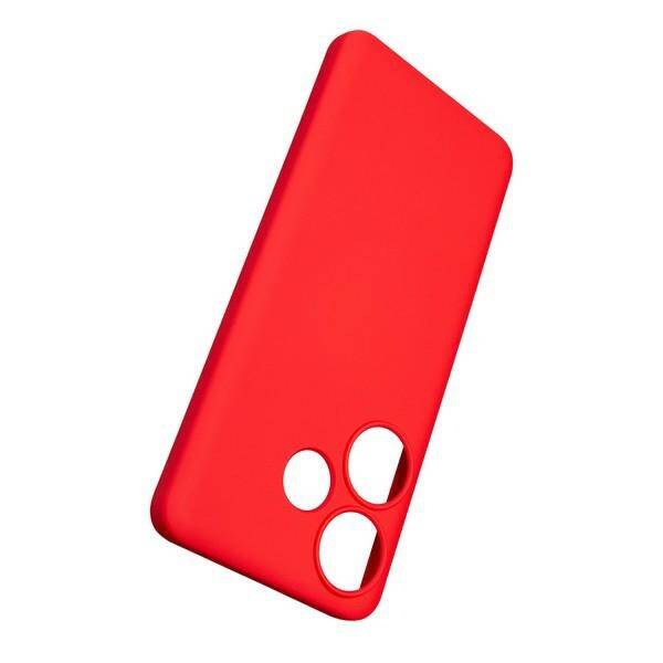 Beline Etui Silicone Xiaomi Poco F6 czerwony/red