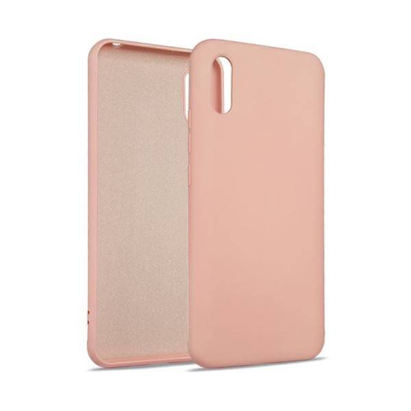 Beline Etui Silicone iPhone 13 / 14 6.1" różowo-złoty/rose gold