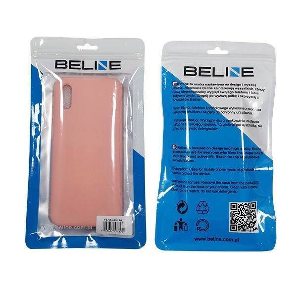 Beline Etui Silicone iPhone 13 / 14 6.1" różowo-złoty/rose gold