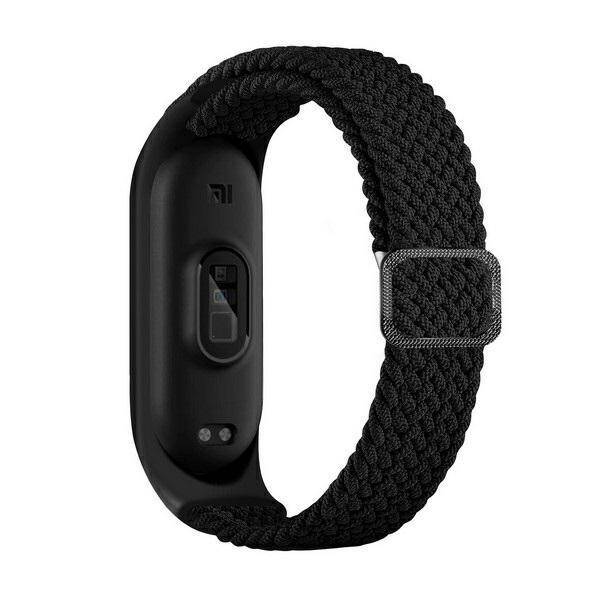 Beline pasek Mi Band 9/8 Nylon czarny/black