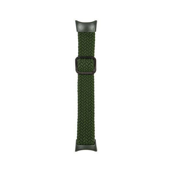 Beline pasek Mi Band 9/8 Textile zielony/green