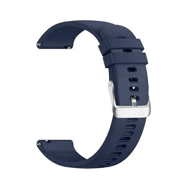 Beline pasek Watch 22mm Grid Texture Silicone granatowy /dark blue box