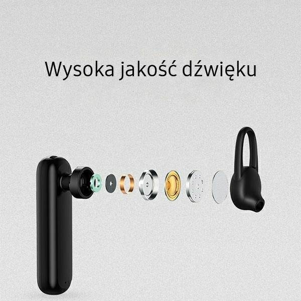 Beline słuchawka Bluetooth LM01 biała /white