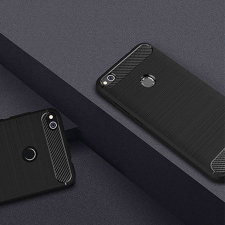 CARBON CASE LUX BLACK XIAOMI REDMI NOTE 9 PRO 5G