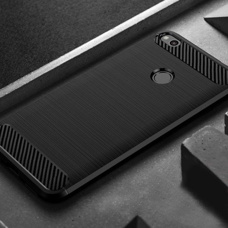 CARBON CASE LUX BLACK XIAOMI REDMI NOTE 9 PRO 5G